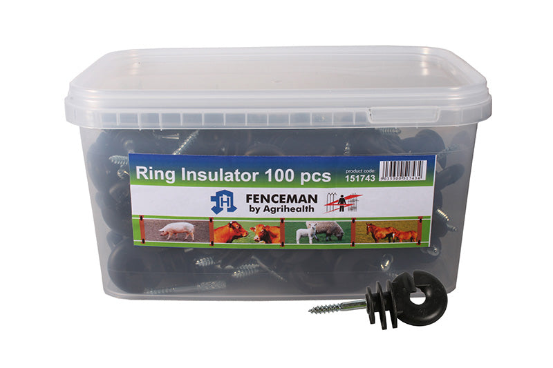 Fenceman Ring Insulator Box x100
