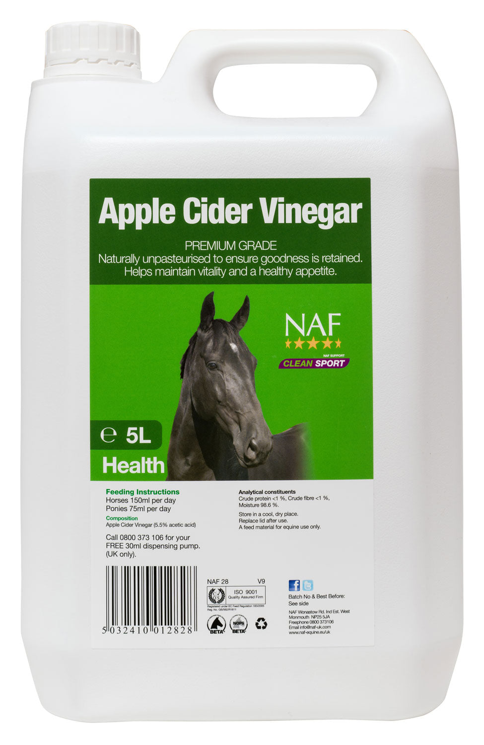 NAF Cider Vinegar 5L