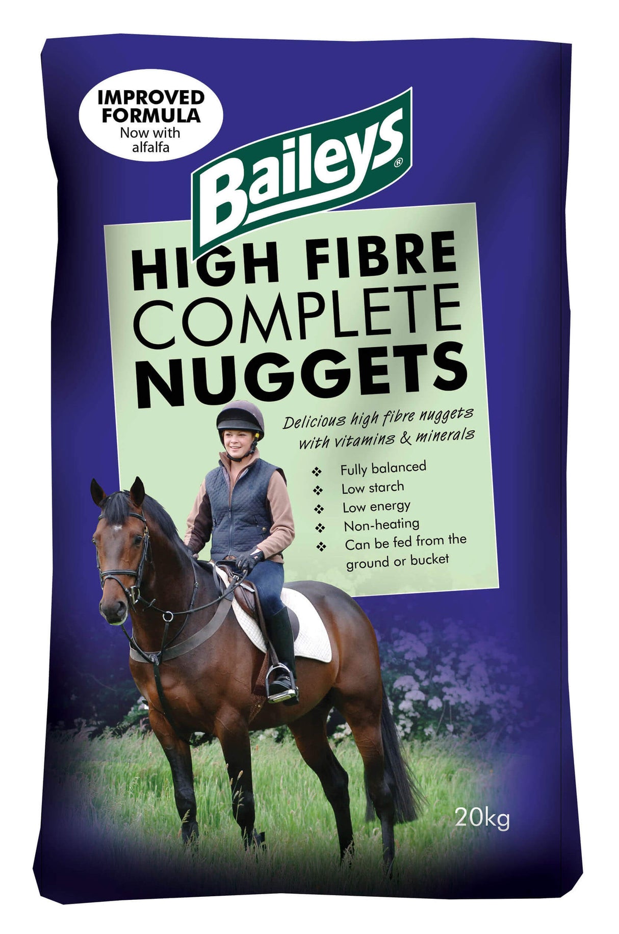 Baileys High Fibre Complete Nuggets (Purple)