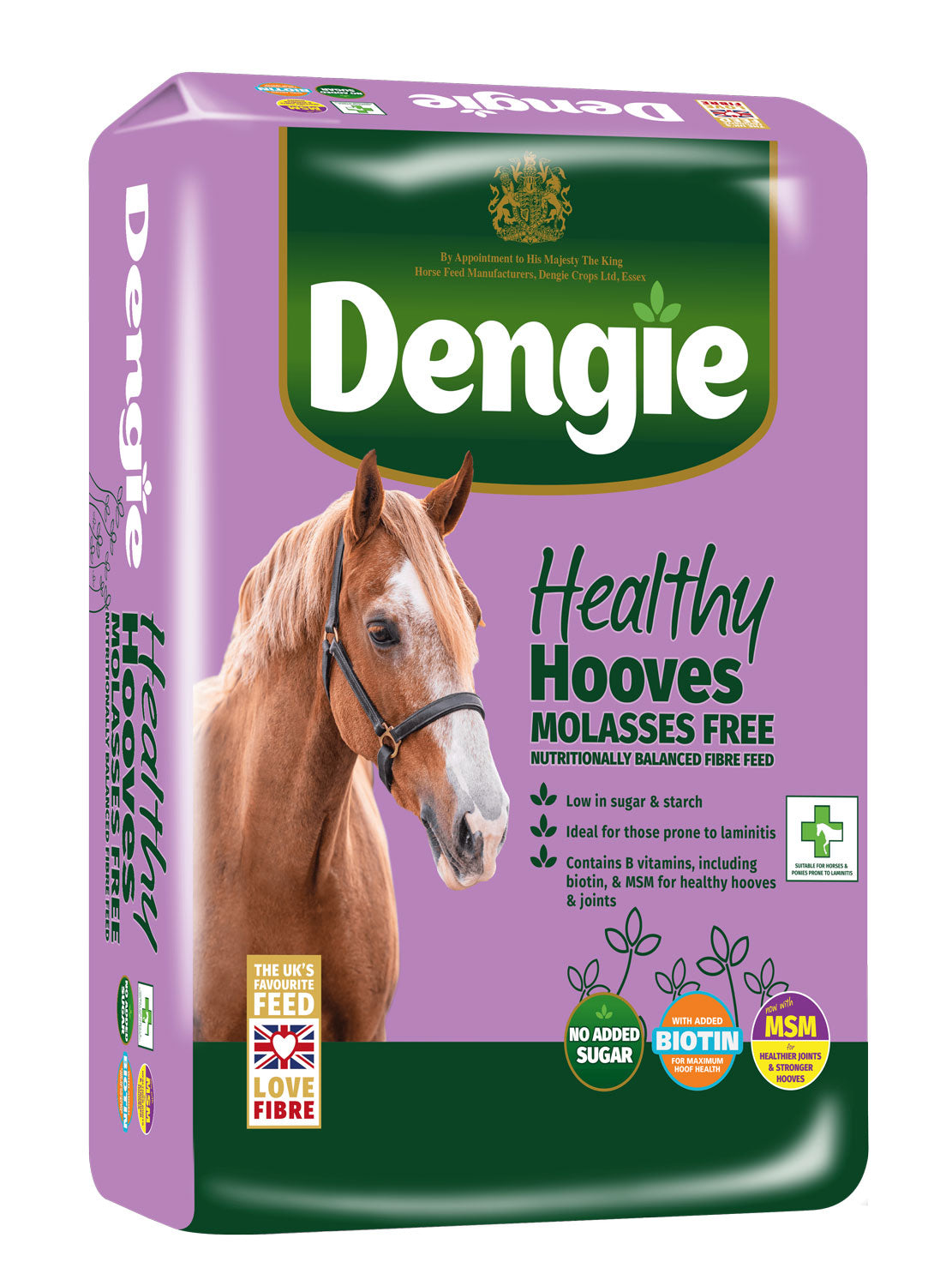 Dengie Healthy Hooves Molasses Free