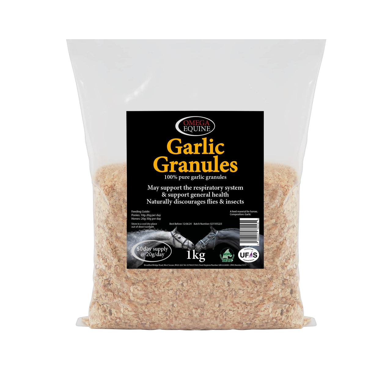Omega Garlic Granules 1kg