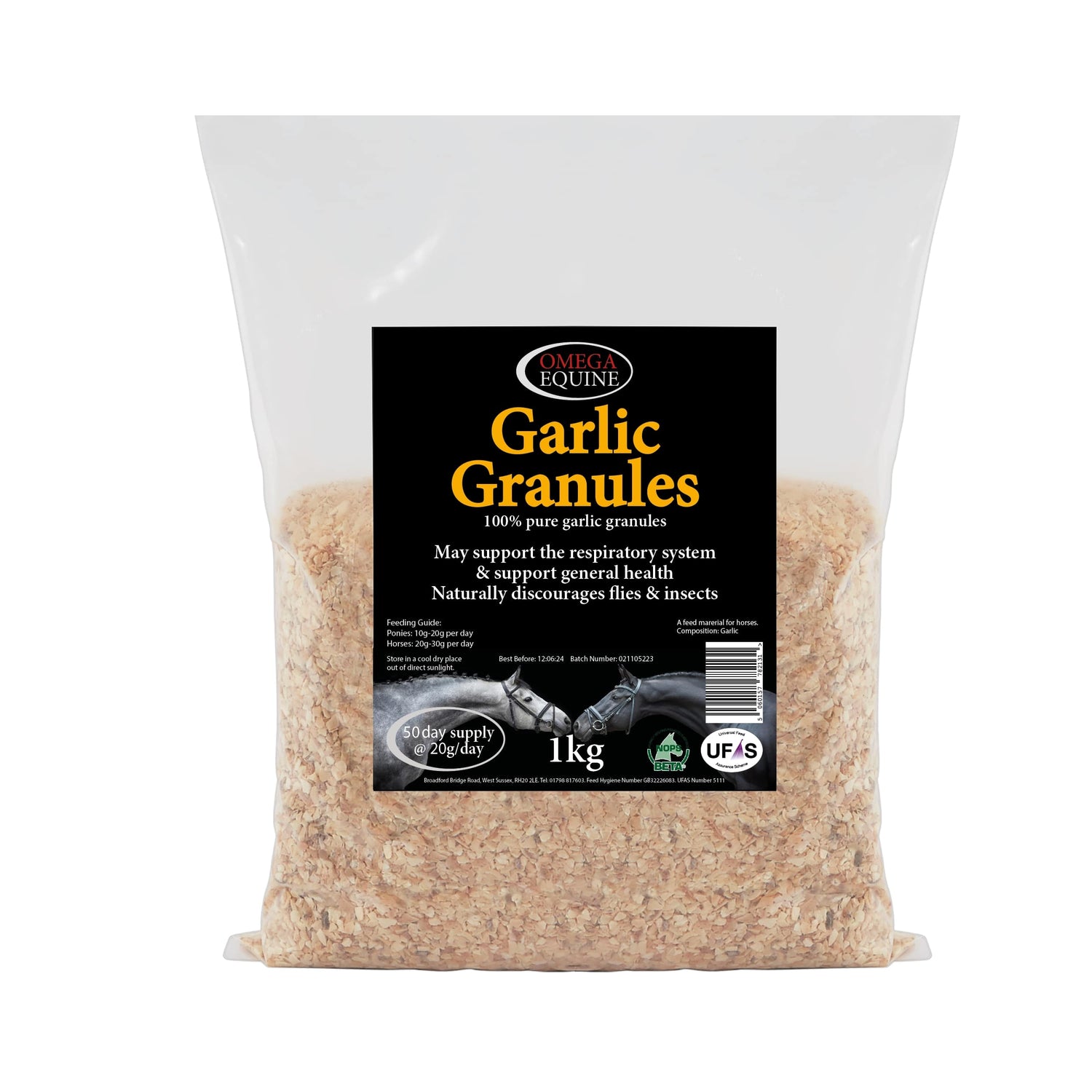 Omega Garlic Granules 1kg