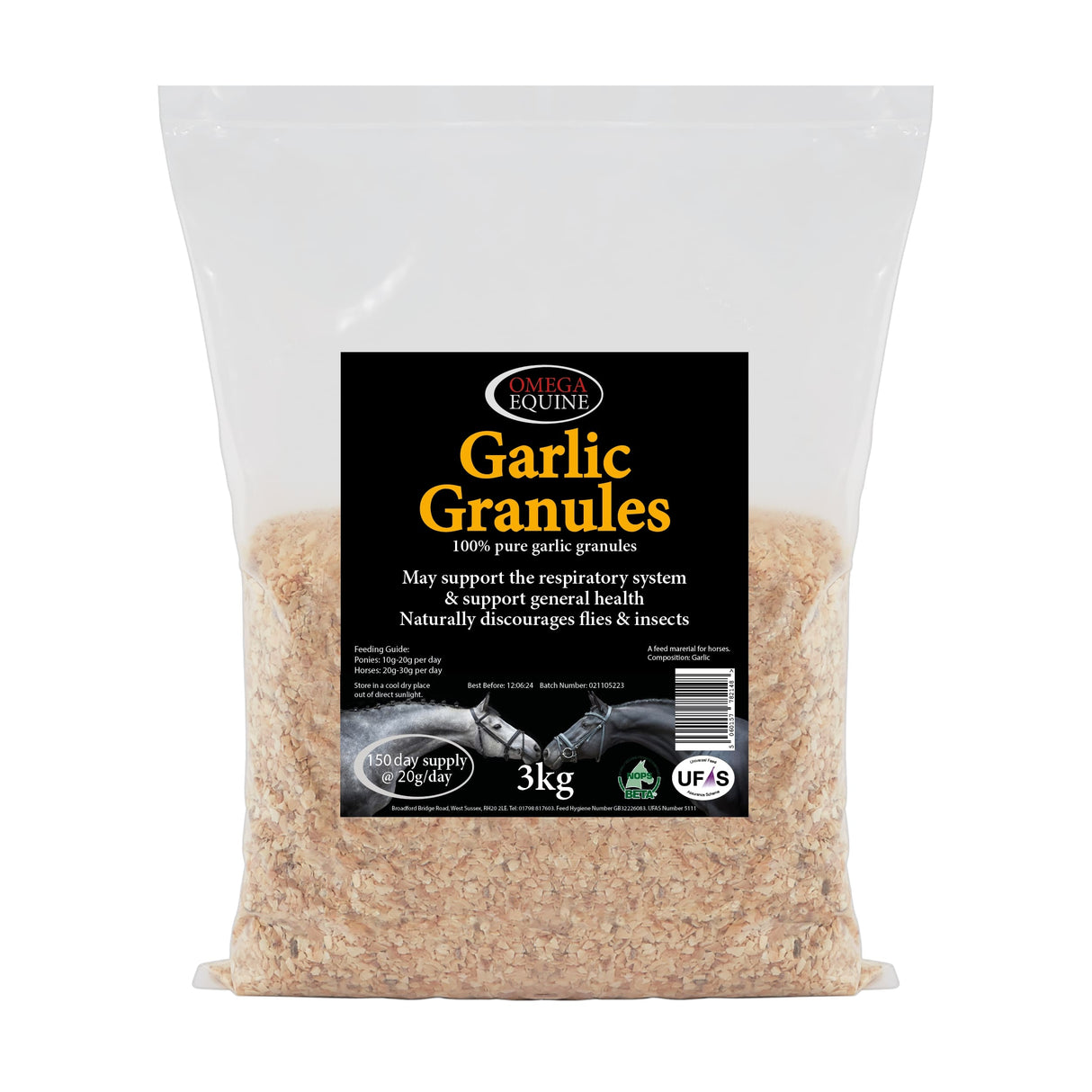 Omega Garlic Granules 3kg