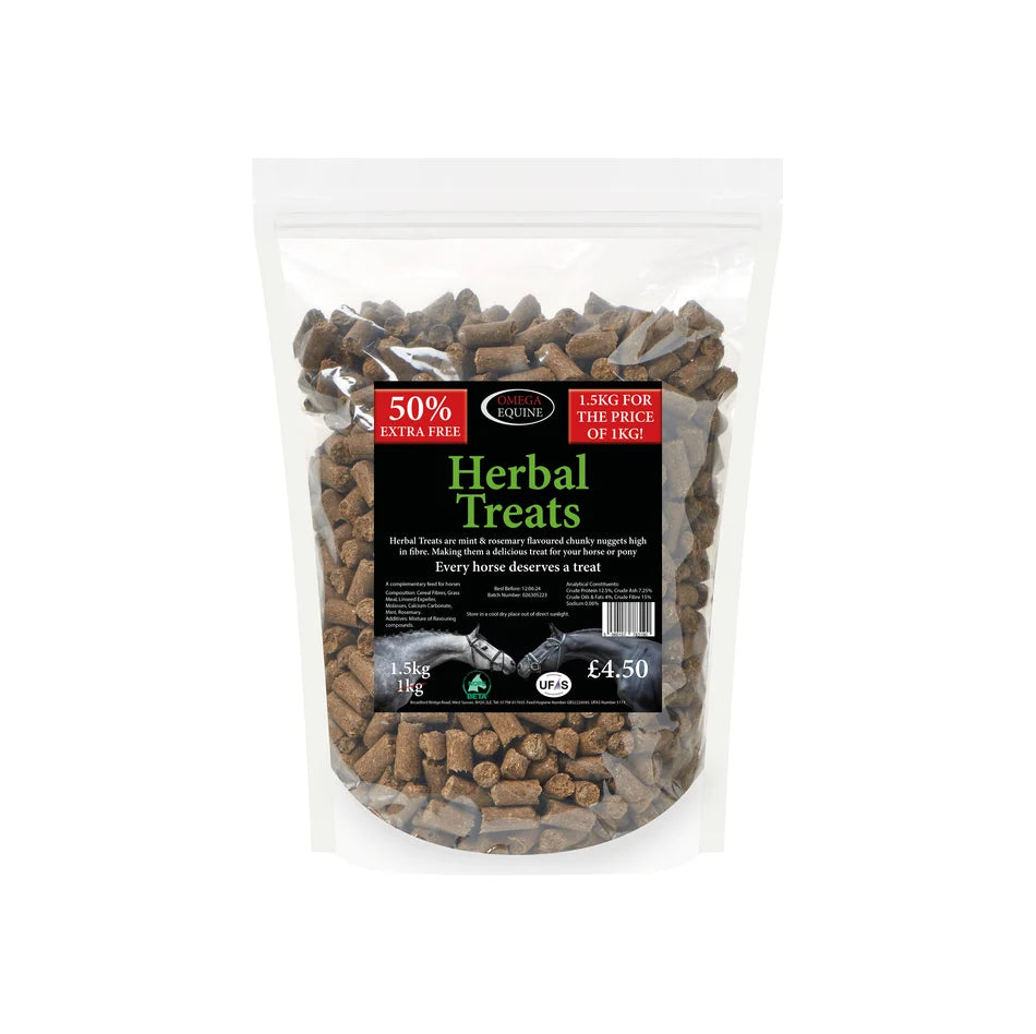 Omega Equine Herbal Treats 1.5kg