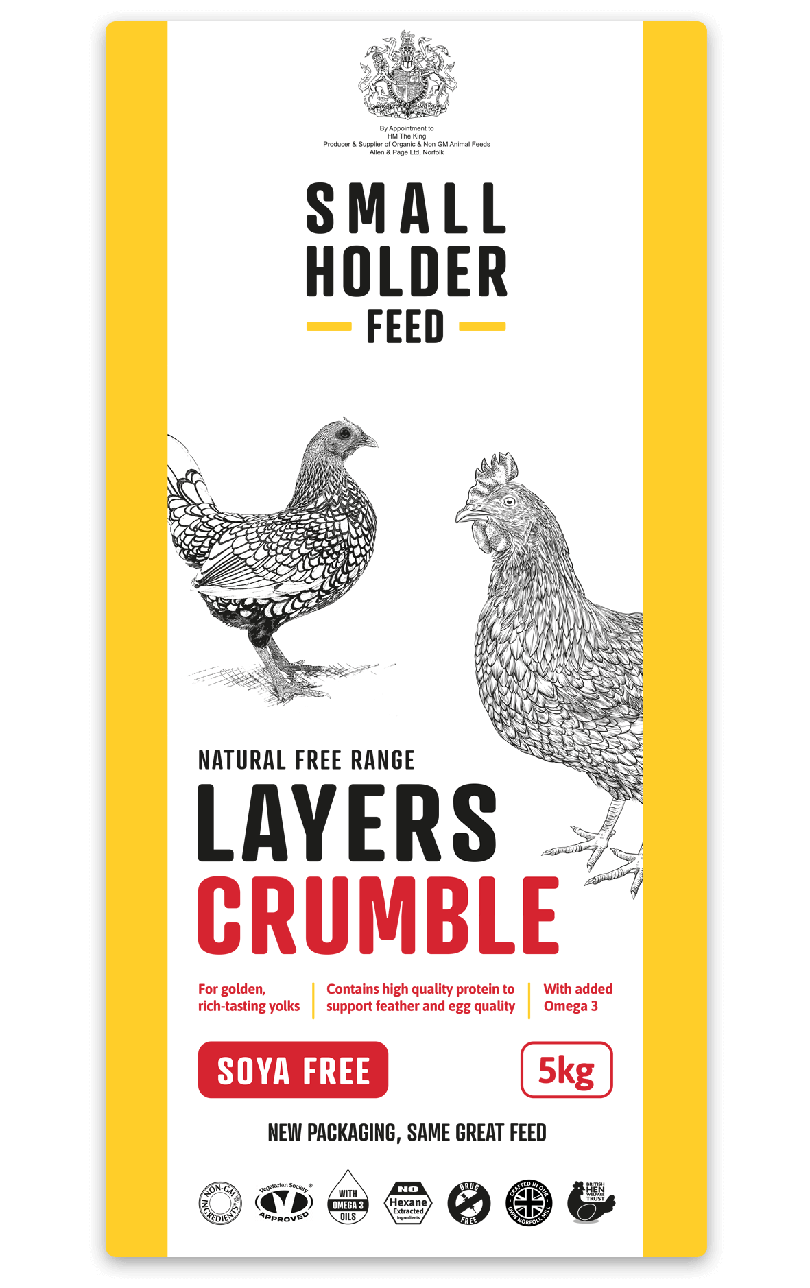 A&P Small Holder Layers Crumble 20Kg