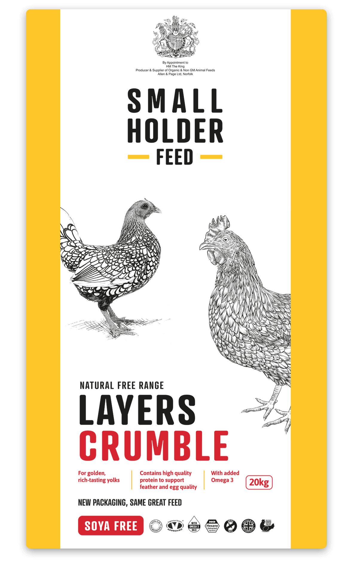 A&P Small Holder Layers Crumble 5kg