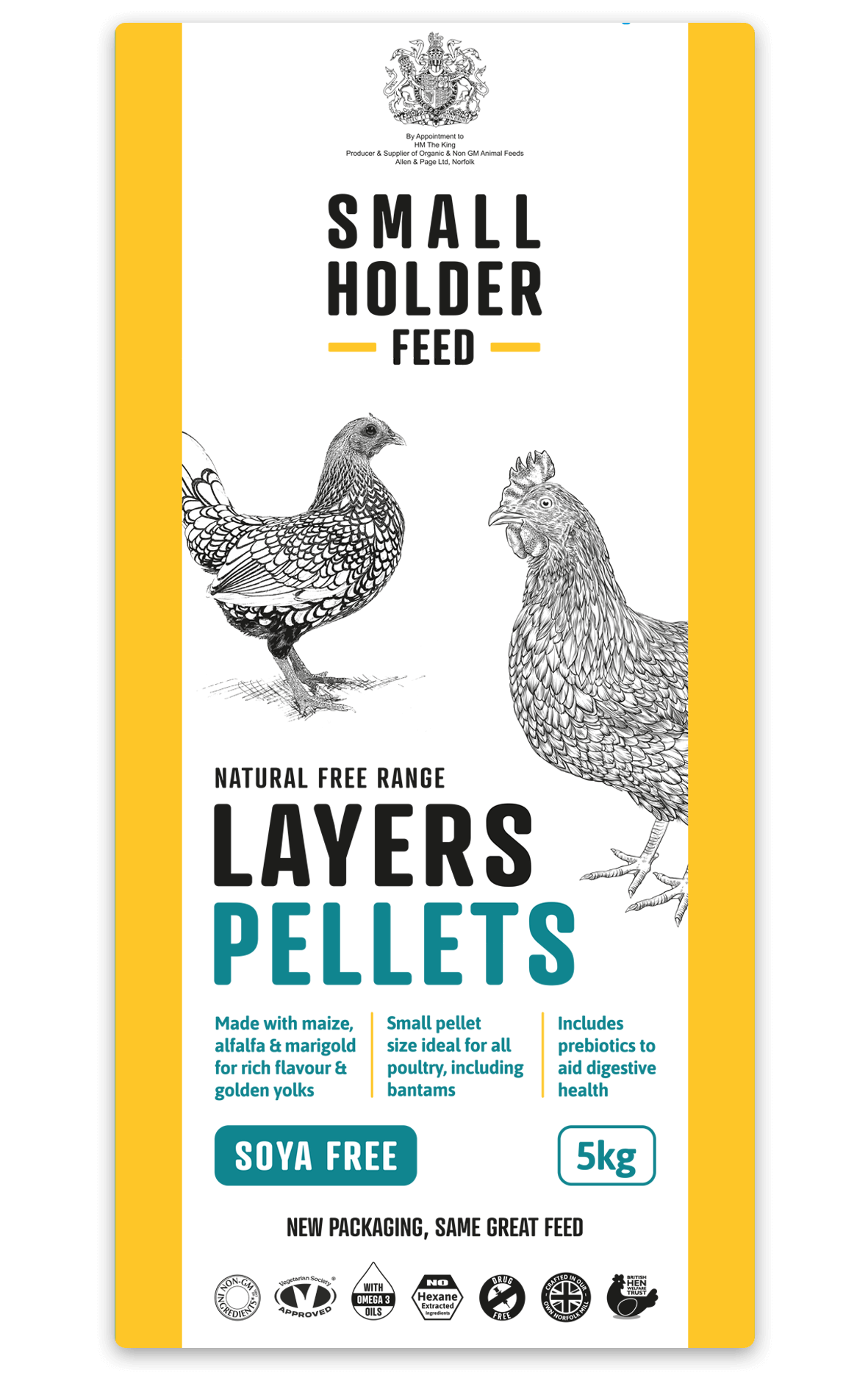 A&P Small Holder Layers Pellets 5Kg