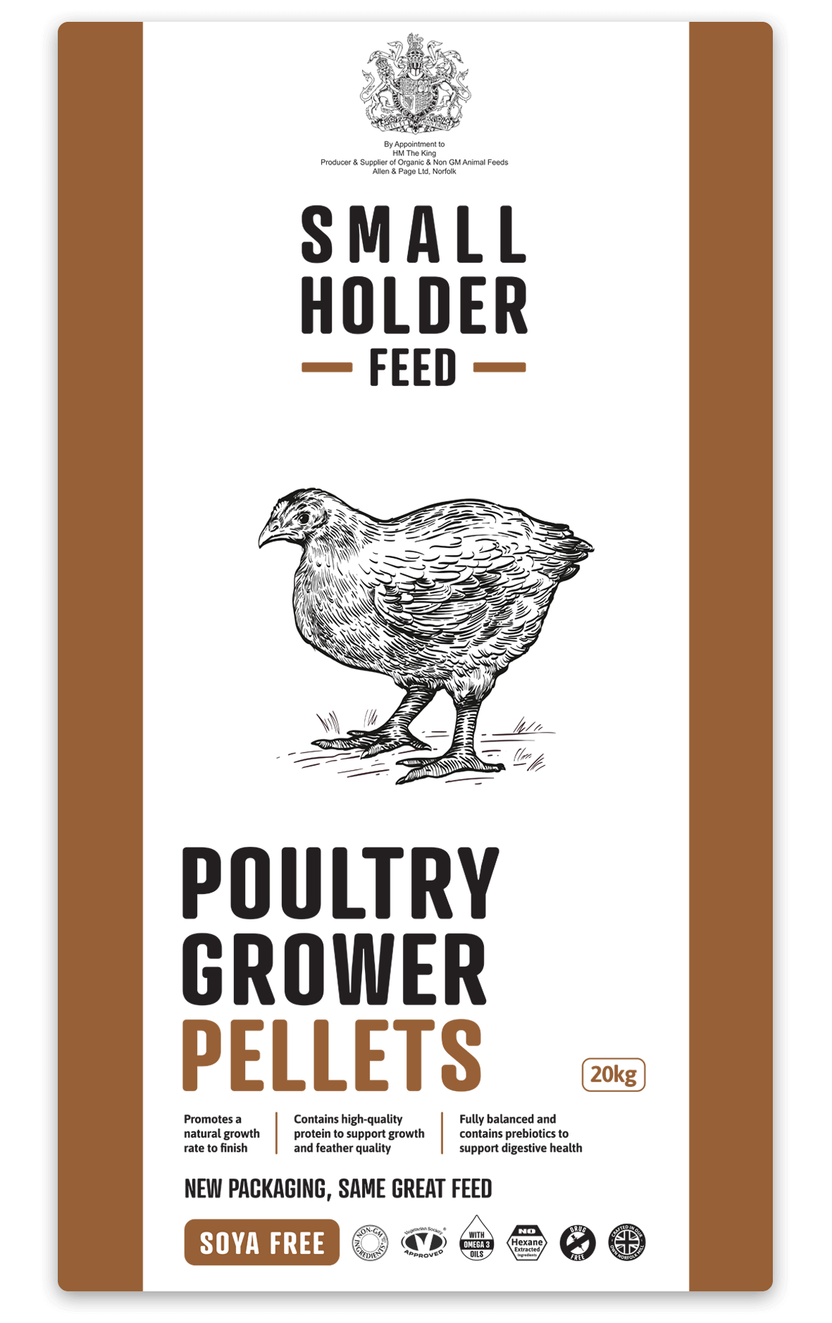 A&P Small Holder Poultry Grower 20Kg