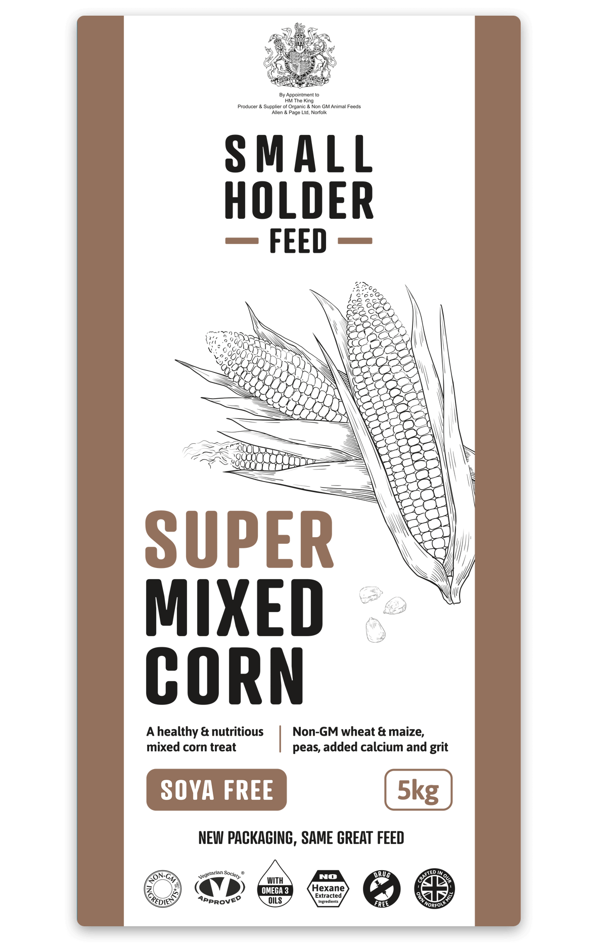 A&P Super Mixed Corn 5Kg