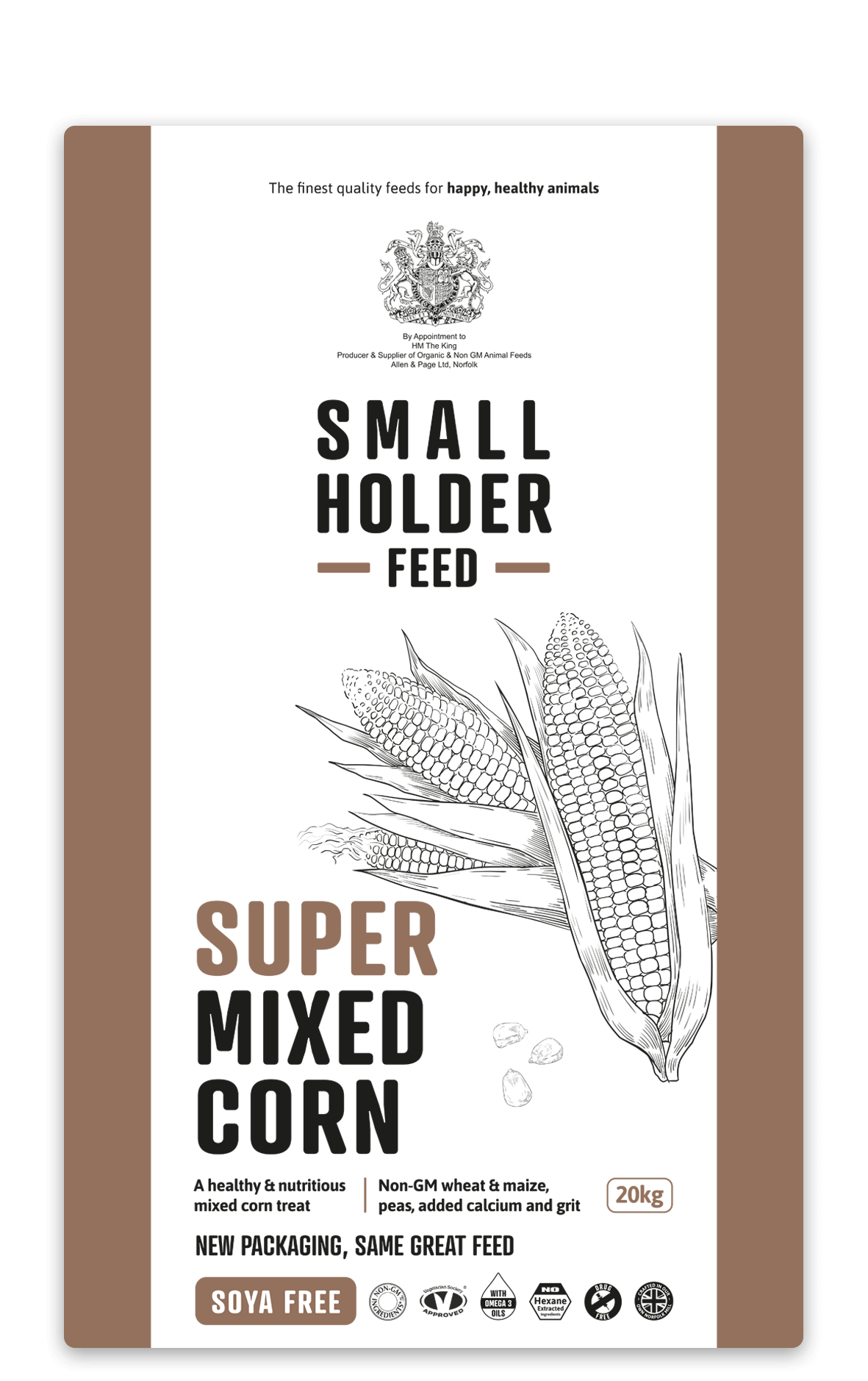 A&P Super Mixed Corn 20Kg