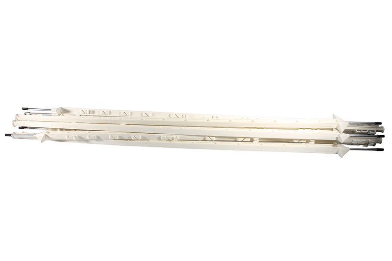 Fence Posts X10 140cm - White