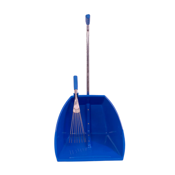 RG Big Tidee Manure Scoop Set Short Metal Rake
