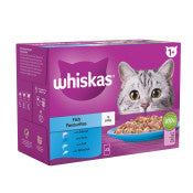 Whiskas Fish Favorites 1+ In Jelly x12