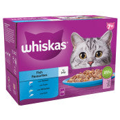 Whiskas Fish Favorites 7+ In Jelly X12