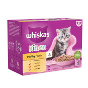 Whiskas Poultry Feasts 2-12 Months In Jelly X12