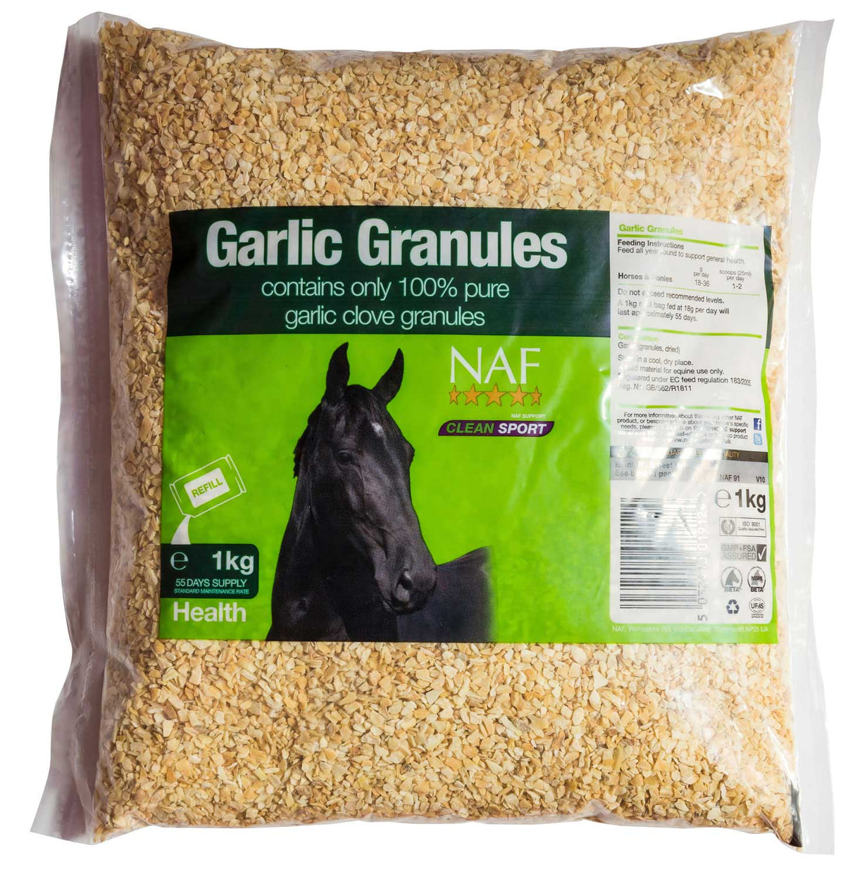 NAF Garlic Granules Refill 1Kg