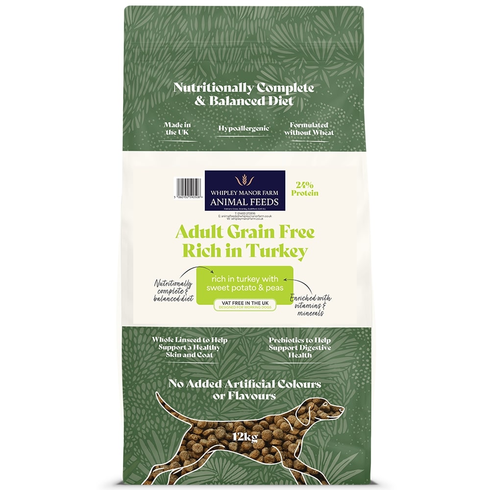 WMF Dog Grain Free Turkey & Veg 12kg