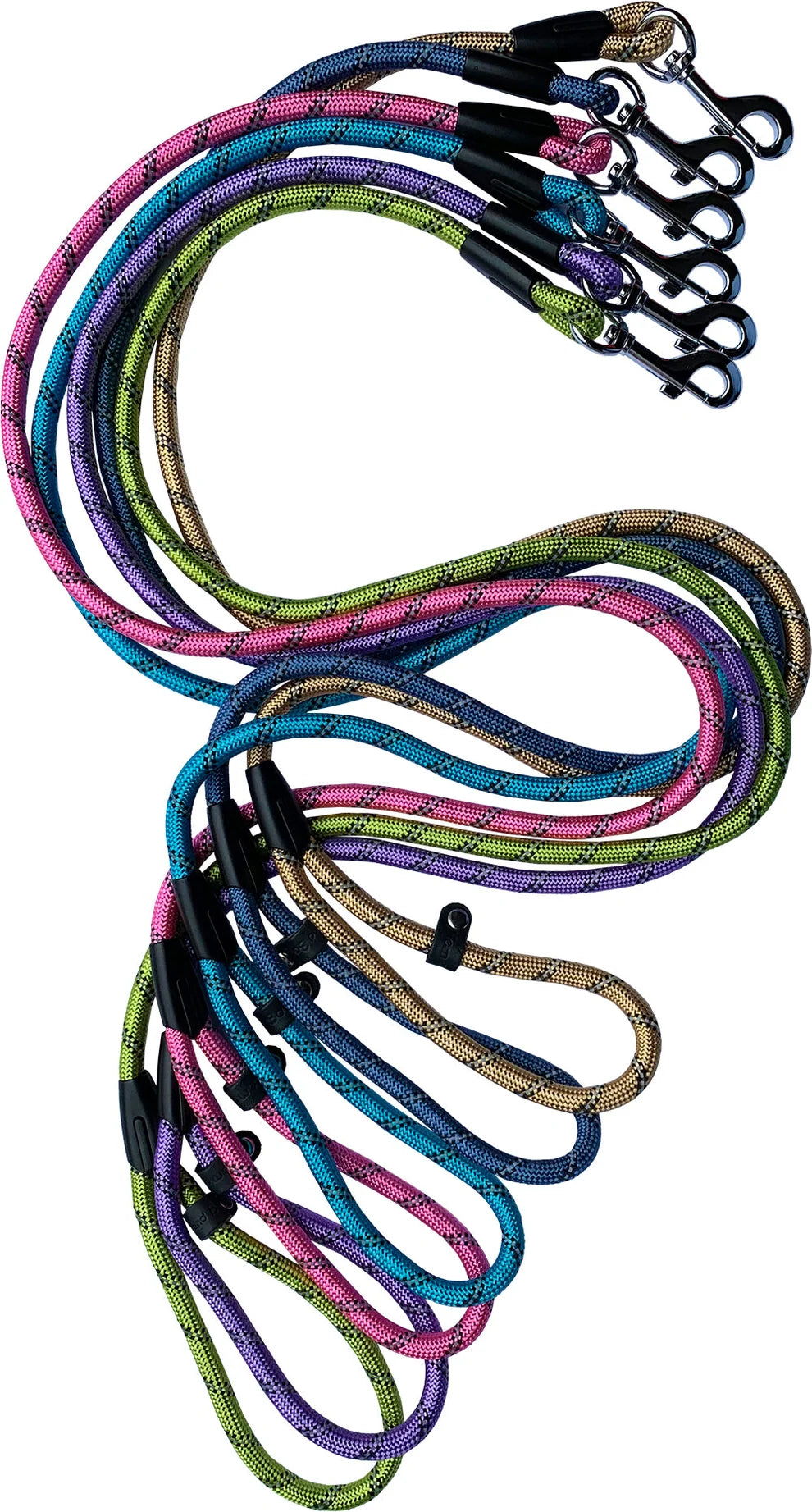 Hem & Boo reflective rope trigger lead 120cm