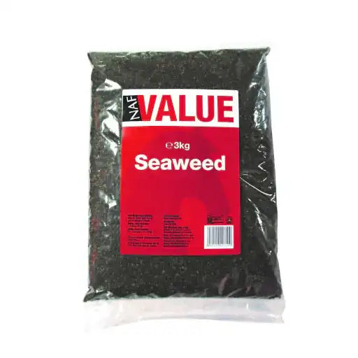 Bag of NAF Value Seaweed on a white background