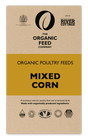 Package of Organic Feed Company Mixed Corn for poultry