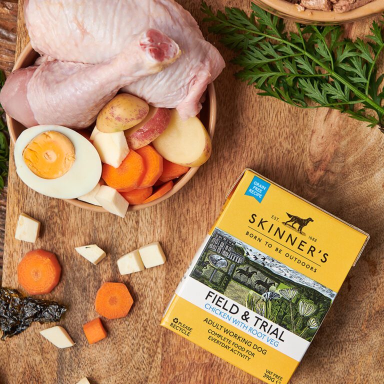 Skinners Wet Chicken & Veg 390g