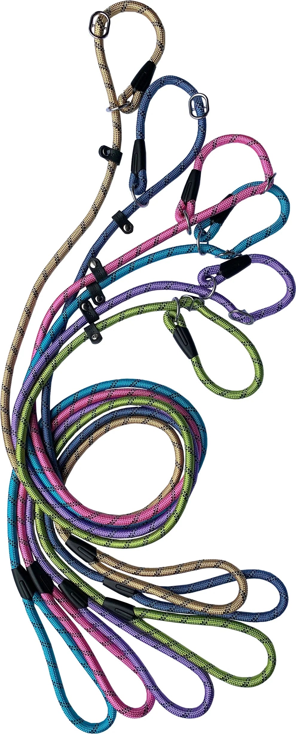Hem & Boo reflective rope slip lead 150cm