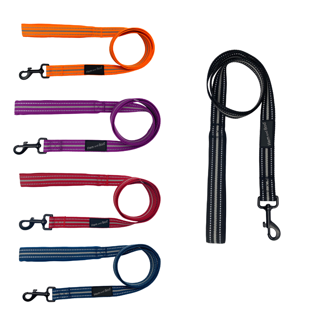 Hem & Boo reflective sports lead 150cm